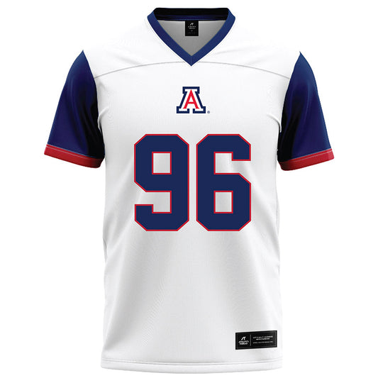Arizona - NCAA Football : Zac Siulepa - White Football Jersey-0