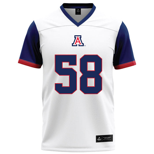Arizona - NCAA Football : Chance Roberts - White Football Jersey-0
