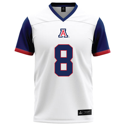Arizona - NCAA Football : JayVion Cole - White Football Jersey-0