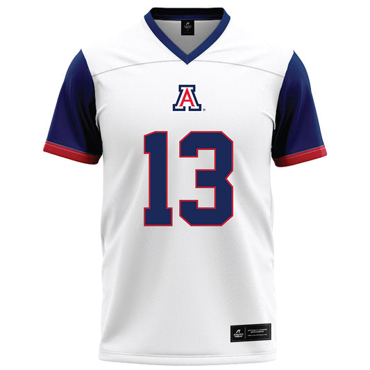 Arizona - NCAA Football : Devin Hyatt - White Football Jersey-0