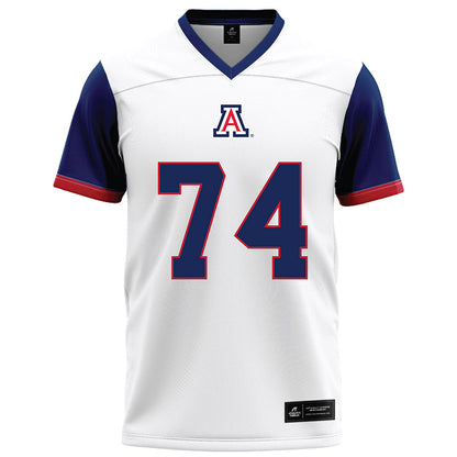 Arizona - NCAA Football : Justin Morales - White Football Jersey-0