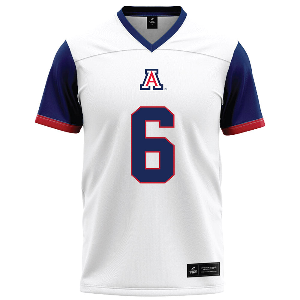 Arizona - NCAA Football : Cornelius Warren - White Football Jersey-0