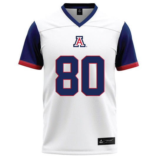 Arizona - NCAA Football : Cameron Barmore - White Football Jersey-0