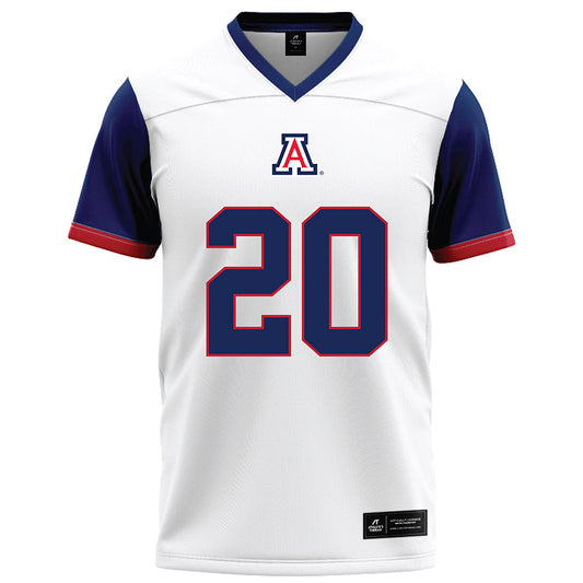 Arizona - NCAA Football : Caleb Ith - White Football Jersey-0
