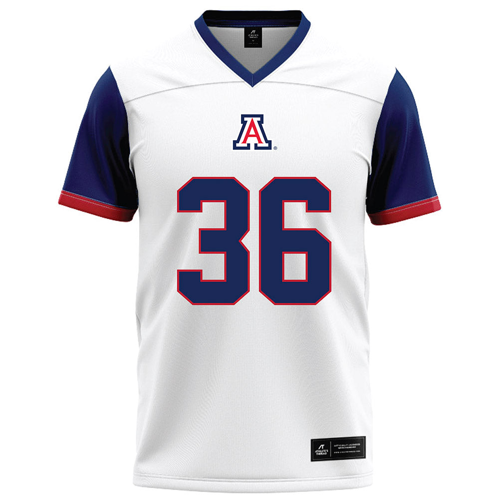 Arizona - NCAA Football : Dominic Hanger - White Football Jersey