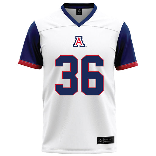 Arizona - NCAA Football : Dominic Hanger - White Football Jersey