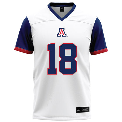 Arizona - NCAA Football : Carter Jones - White Football Jersey-0
