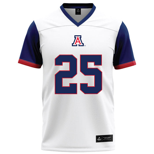 Arizona - NCAA Football : Zuri Watson - White Football Jersey-0