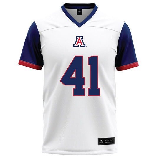Arizona - NCAA Football : Avery Salerno - White Football Jersey-0