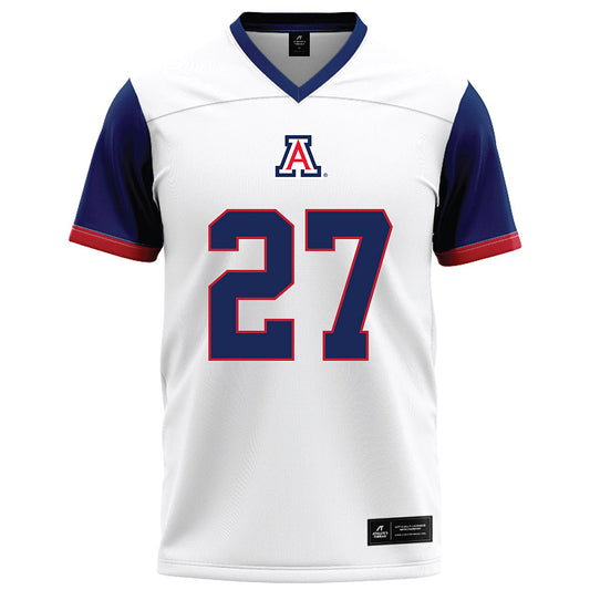 Arizona - NCAA Football : Lohgan Bottjer - White Football Jersey-0