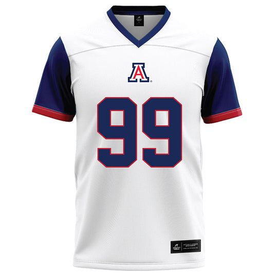 Arizona - NCAA Football : Isaac Lovison - White Football Jersey-0