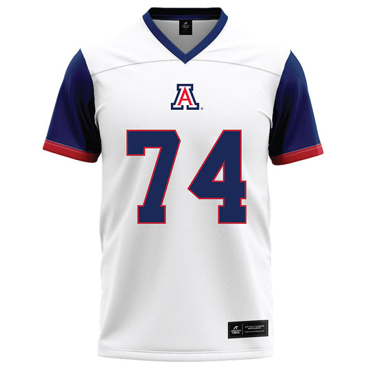 Arizona - NCAA Football : Siale Uluave - White Football Jersey-0