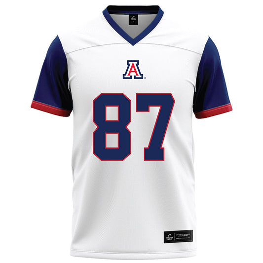 Arizona - NCAA Football : Tyler Powell - White Football Jersey-0