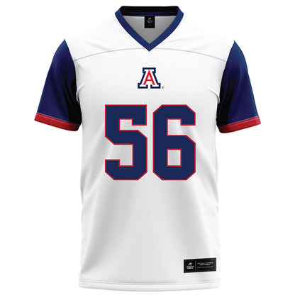 Arizona - NCAA Football : Sione Tohi - White Football Jersey-0