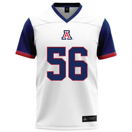 Arizona - NCAA Football : Sione Tohi - White Football Jersey-0