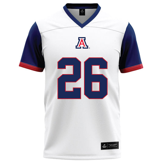 Arizona - NCAA Football : Coleman Patmon - White Football Jersey-0