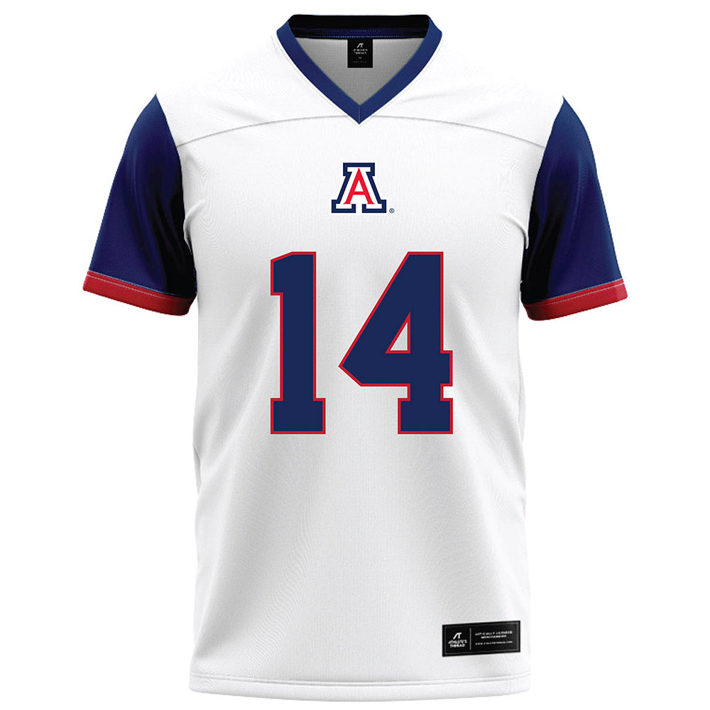 Arizona - NCAA Football : Hannibal Navies - White Football Jersey-0