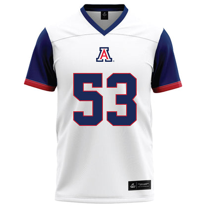 Arizona - NCAA Football : Christian Madoski - White Football Jersey