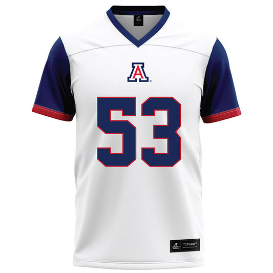 Arizona - NCAA Football : Christian Madoski - White Football Jersey
