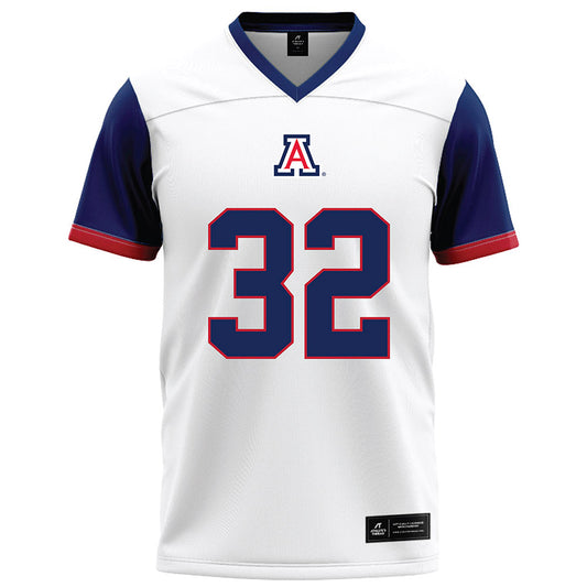 Arizona - NCAA Football : Nela Taliauli - White Football Jersey-0