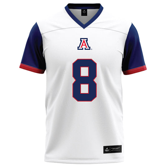 Arizona - NCAA Football : Jay’Vion Cole - White Football Jersey-0