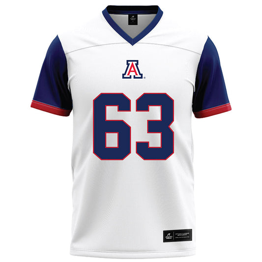 Arizona - NCAA Football : Alex Doost - White Football Jersey-0