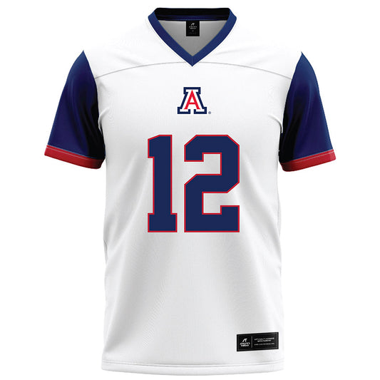 Arizona - NCAA Football : Tre Spivey - White Football Jersey-0