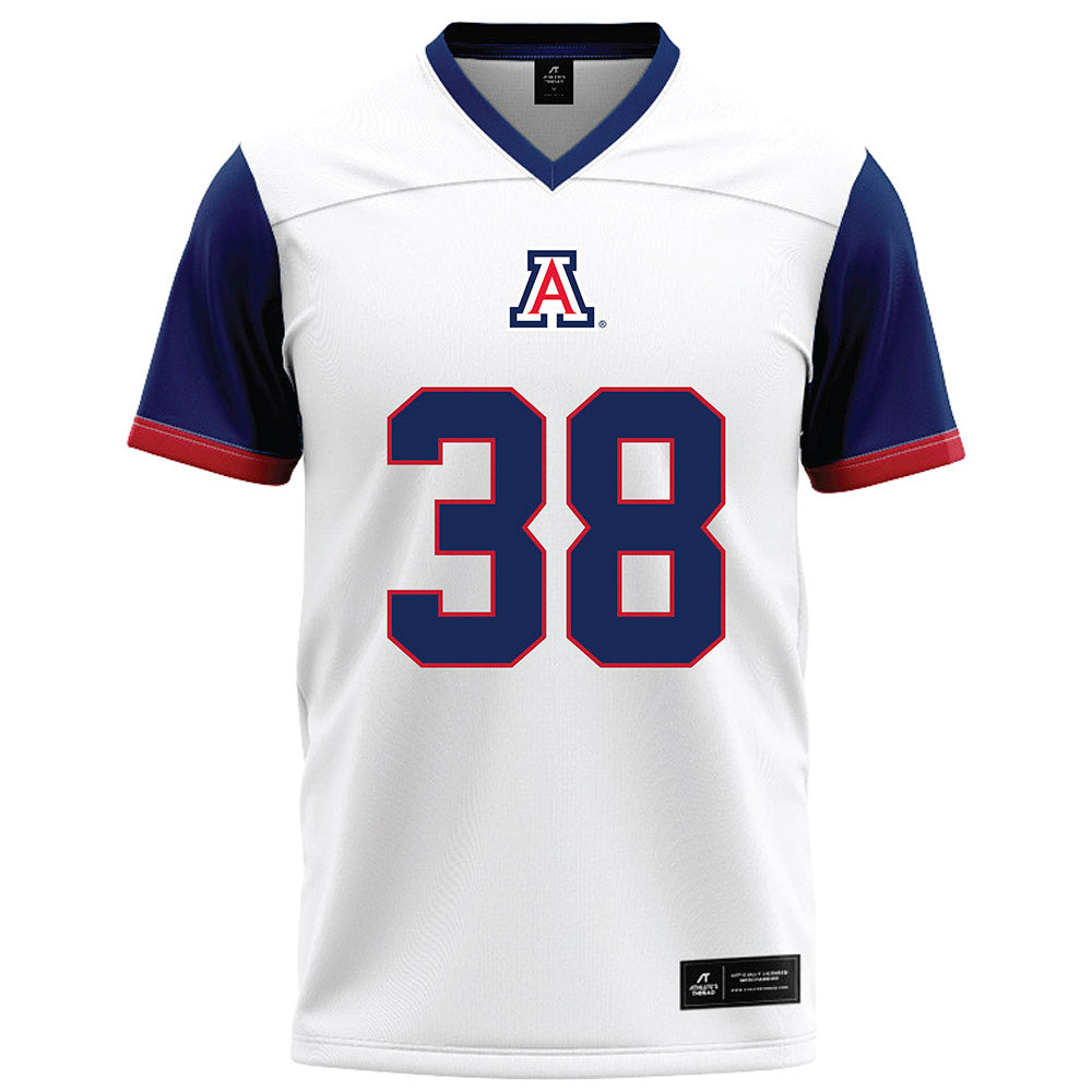 Arizona - NCAA Football : Kevin Moorer II - White Football Jersey-0