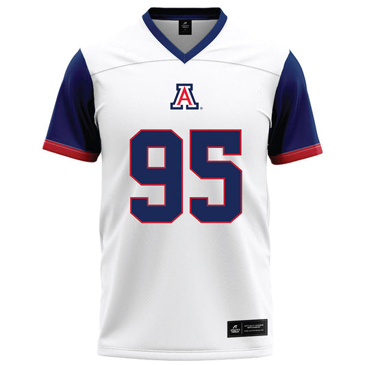 Arizona - NCAA Football : Leroy Palu - White Football Jersey-0