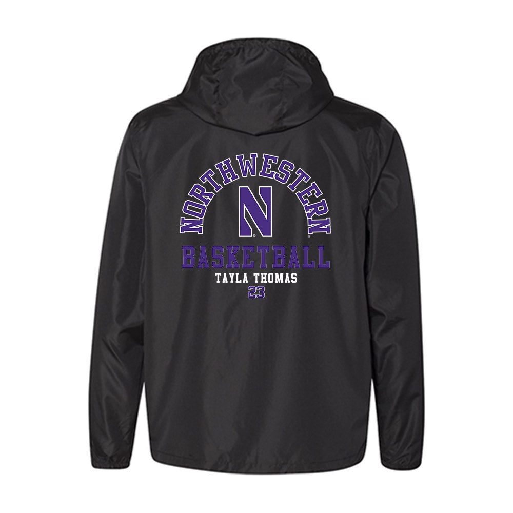 Northwestern - NCAA Women's Basketball : Tayla Thomas - Windbreaker-1