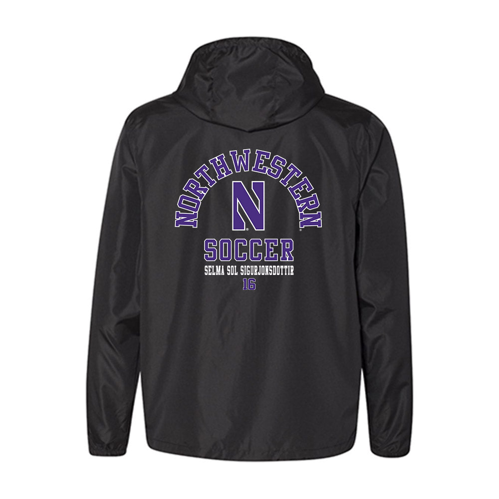 Northwestern - NCAA Women's Soccer : Selma Sol Sigurjonsdottir - Windbreaker-1