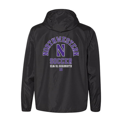 Northwestern - NCAA Women's Soccer : Selma Sol Sigurjonsdottir - Windbreaker-1