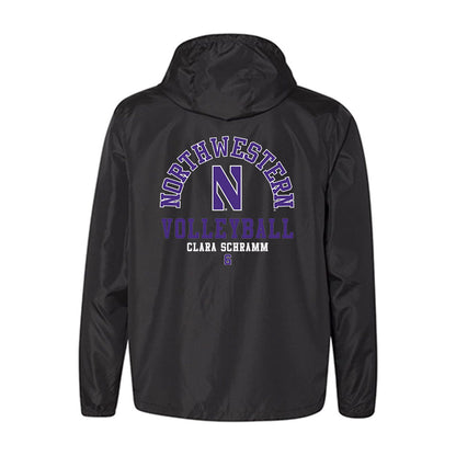 Northwestern - NCAA Women's Volleyball : Clara Schramm - Windbreaker-1