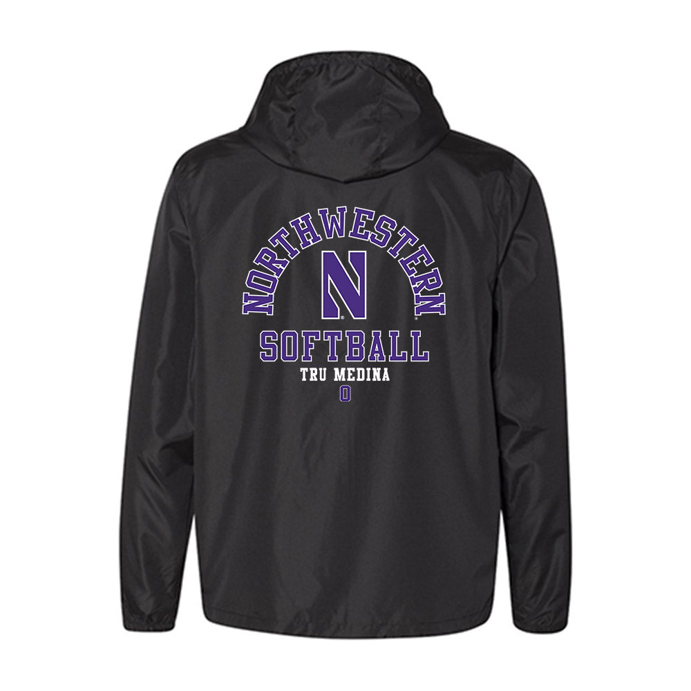 Northwestern - NCAA Softball : Tru Medina - Windbreaker-1