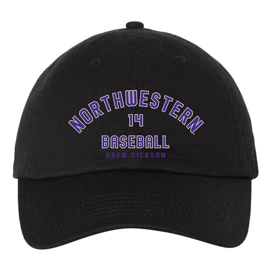Northwestern - NCAA Baseball : Drew Dickson - Dad Hat