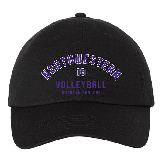 Northwestern - NCAA Women's Volleyball : Kathryn Randorf -  Dad Hat