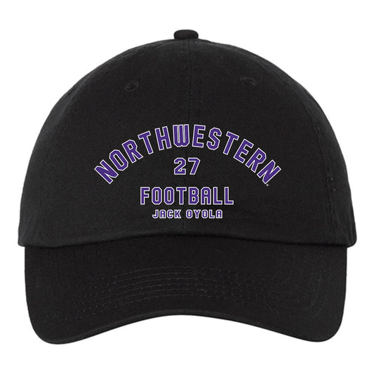 Northwestern - NCAA Football : Jack Oyola - Dad Hat