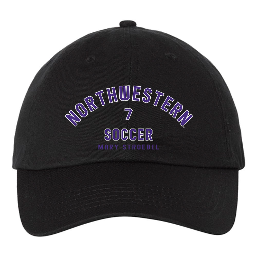 Northwestern - NCAA Women's Soccer : Mary Stroebel - Dad Hat