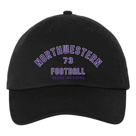 Northwestern - NCAA Football : Deuce McGuire - Dad Hat