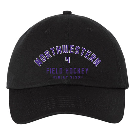 Northwestern - NCAA Women's Field Hockey : Ashley Sessa - Dad Hat