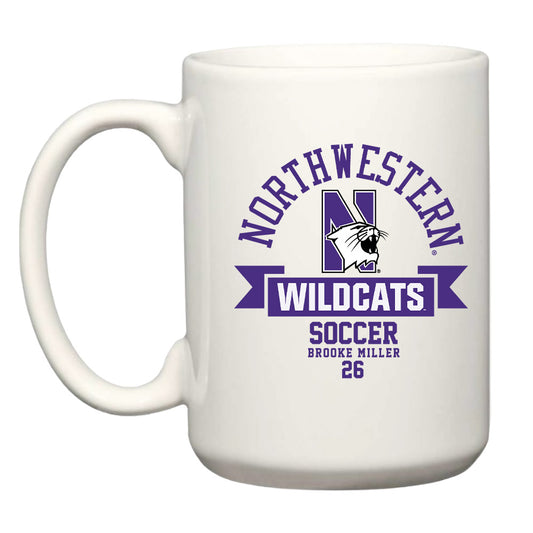 Northwestern - NCAA Women's Soccer : Brooke Miller - Mug