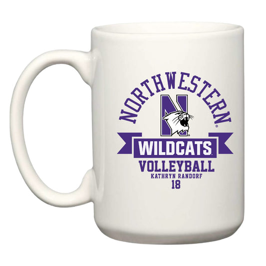 Northwestern - NCAA Women's Volleyball : Kathryn Randorf -  Coffee Mug