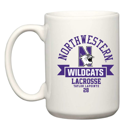 Northwestern - NCAA Women's Lacrosse : Taylor Lapointe - Mug