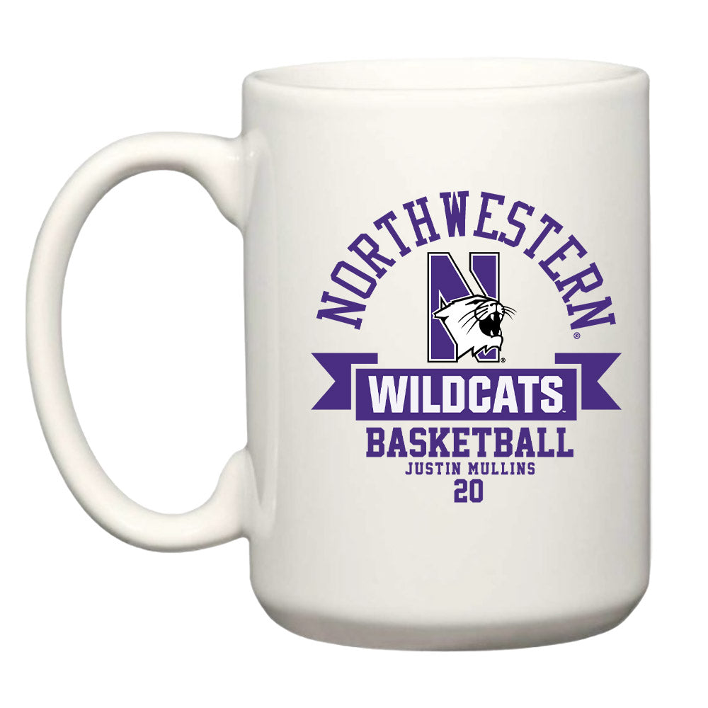 Northwestern - NCAA Men's Basketball : Justin Mullins - Mug