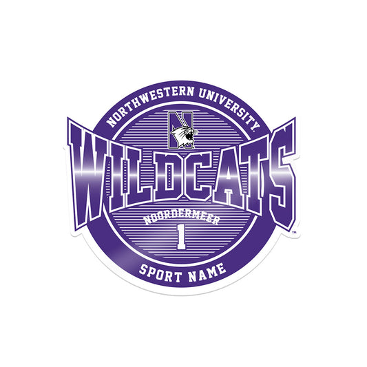 Northwestern - NCAA Women's Volleyball : Sienna Noordermeer -  Sticker
