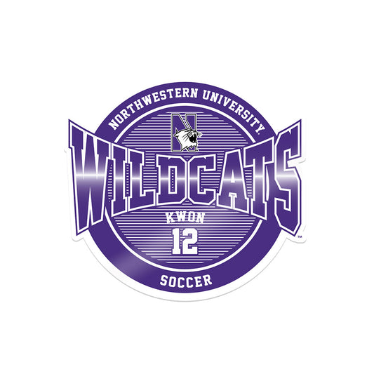 Northwestern - NCAA Women's Soccer : Kelsey Kwon - Sticker