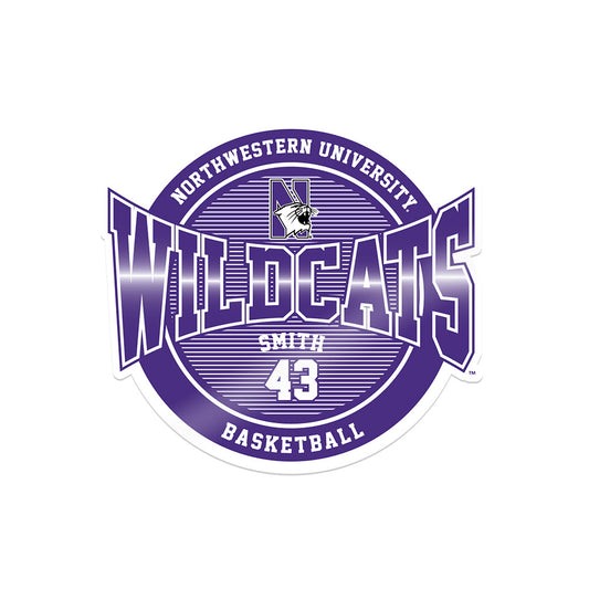 Northwestern - NCAA Men's Basketball : Blake Smith - Sticker