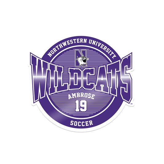 Northwestern - NCAA Women's Soccer : Ramira Ambrose - Sticker