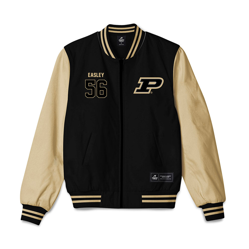 Purdue - NCAA Football : Marques Easley - Bomber Jacket-0