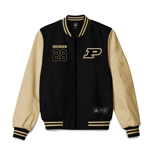 Purdue - NCAA Football : Dana Greenhow - Bomber Jacket-0